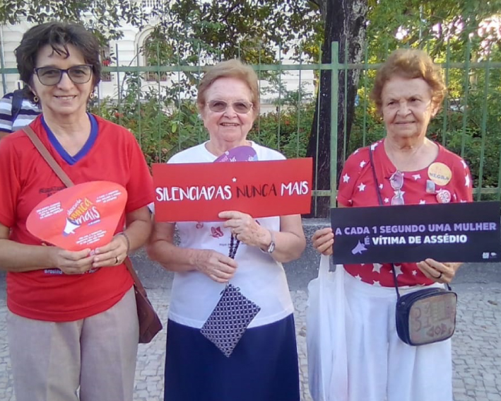 Participação Das Irmãs De Recife Nas Manifestações Contra O Abuso Sexual De Mulheres